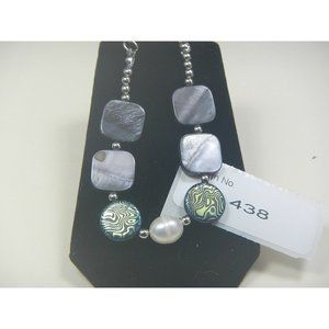 Pearl & Shell - Gemstone-Energy Jewelry-Bracelet-Facilitate-Attraction-#438